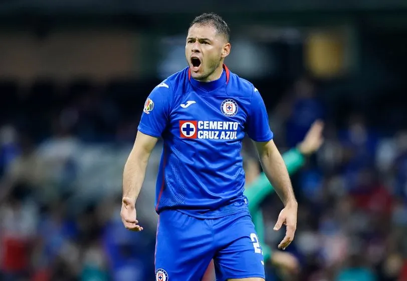 Pablo Aguilar, en festejo de gol