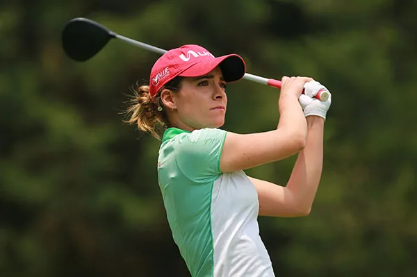 IMAGO7 Gaby López durante un torneo de golf