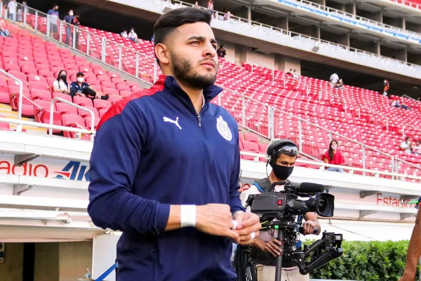 IMAGO7 Alexis Vega previo a un partido de Chivas