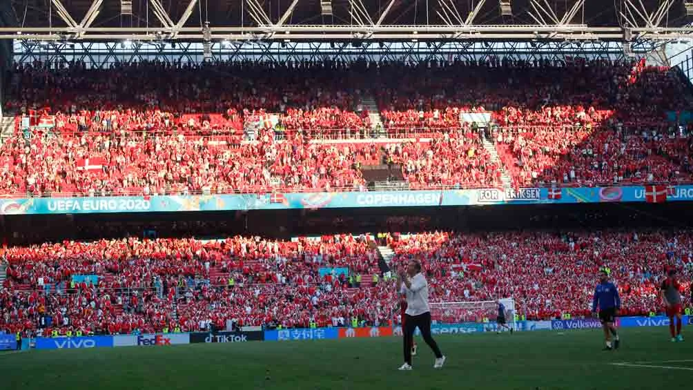 EFE Adición de Dinamarca en un juego