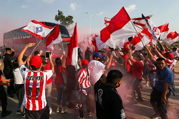 Afición de Chivas previo a la Final de Liga MX Femenil