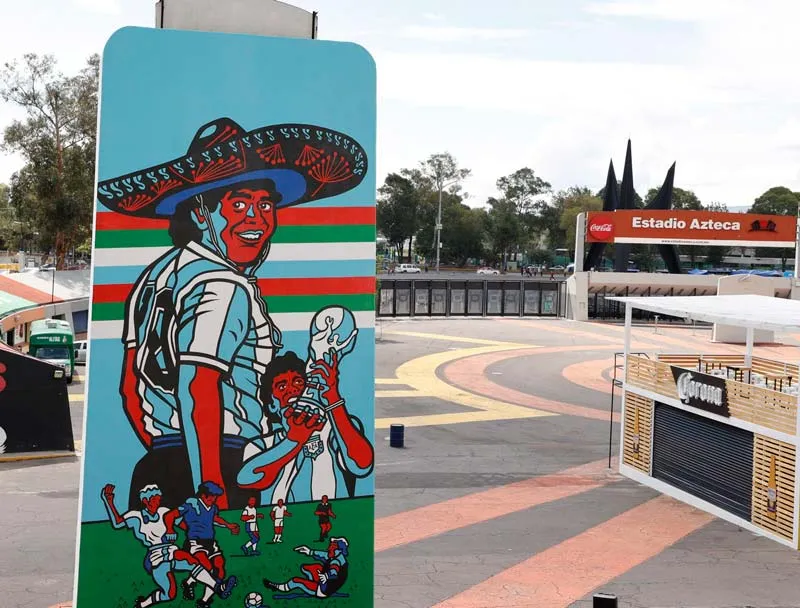 El homenaje a El Pelusa en el Coloso de Santa Úrsula