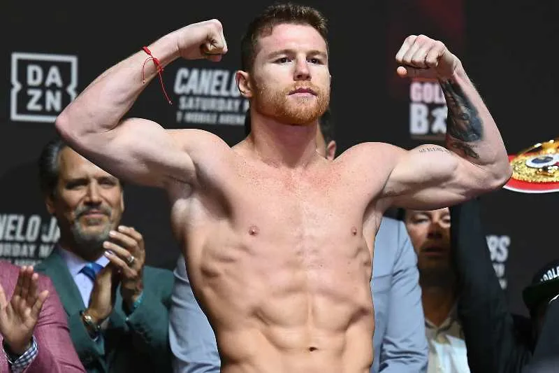 IMAGO7 Canelo Álvarez en presentación
