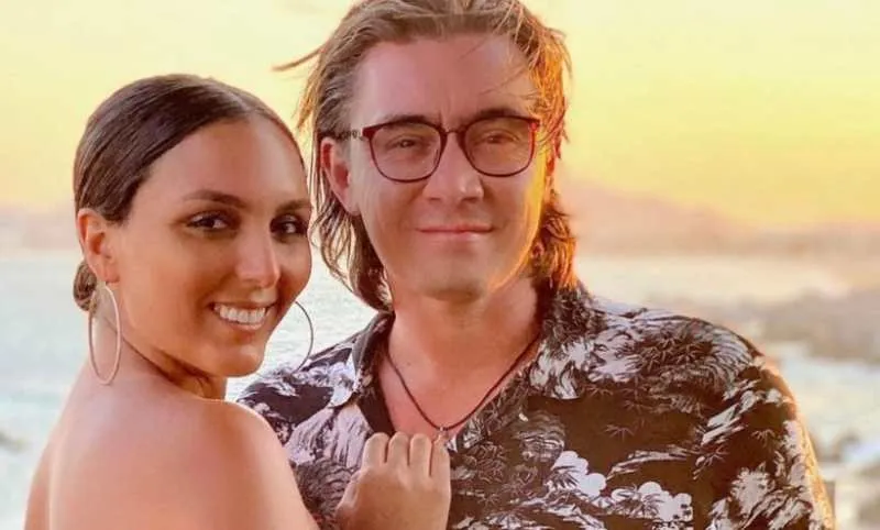 Rosique y Michelle en vacaciones