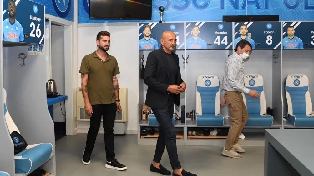@sscnapoli Spalletti recorrió las instalaciones