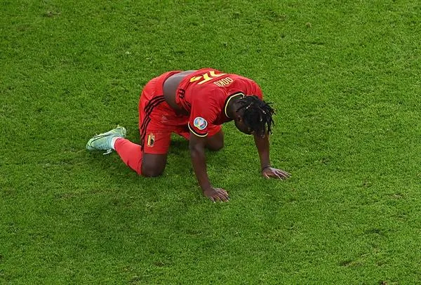 Romelu Lukaku en lamento