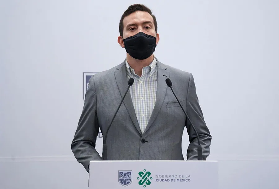 Armando Ocampo en conferencia de presnsa