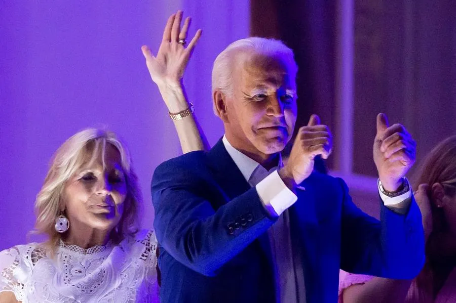 Joe Biden en el Día de la Independencia de EU