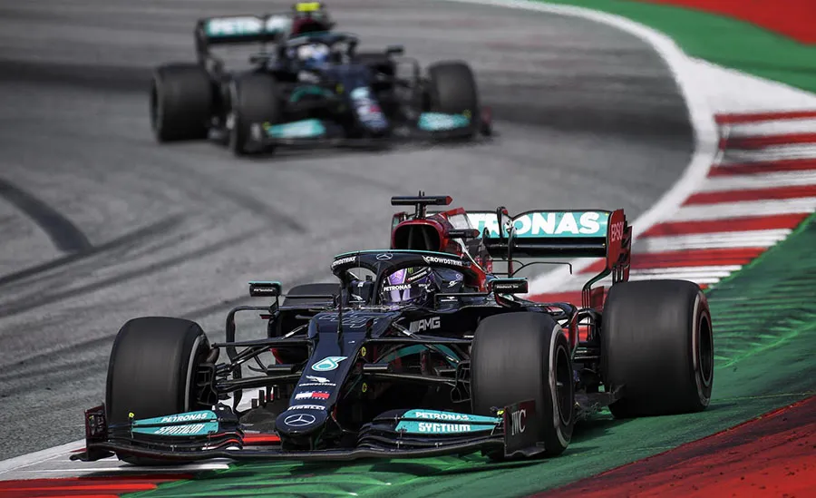 EFE Hamilton en el GP de Austria