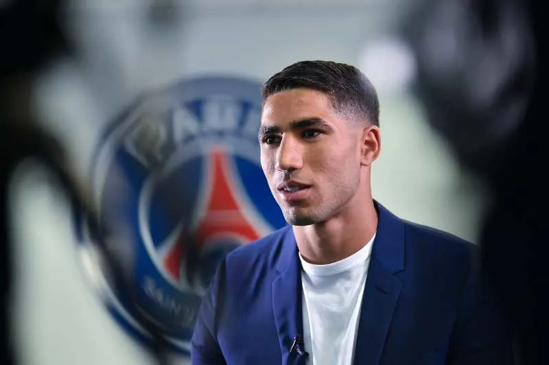Achraf Hakimi con PSG