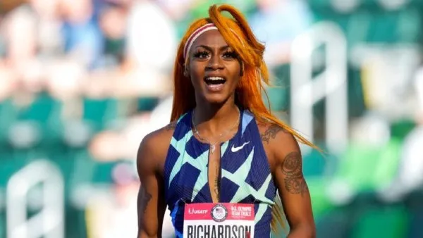 Sha'Carri Richardson en competición