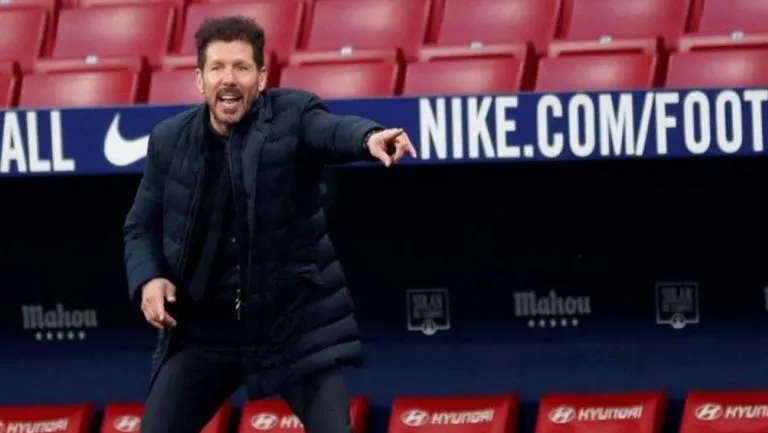 EFE Simeone en partido con el Atlético