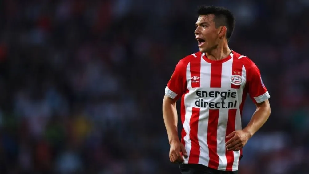 Lozano durante su paso por el PSV