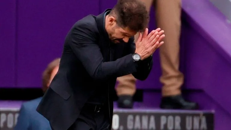 EFE Diego Simeone en victoria vs Valladolid