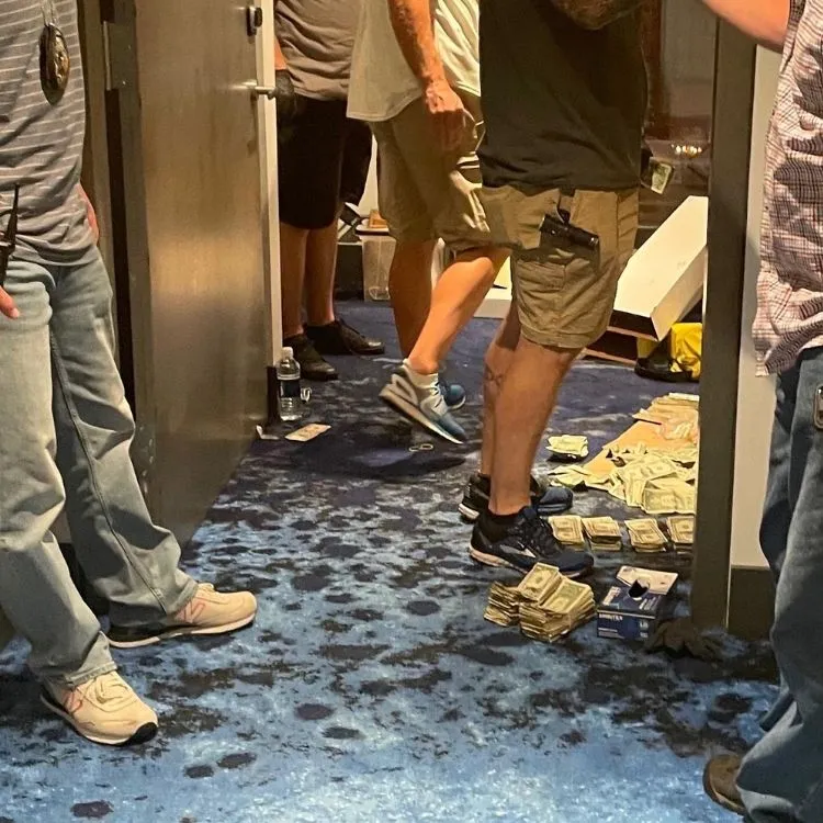 La policía incautó un arsenal