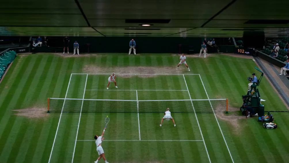 AP Partido de dobles en Wimbledon