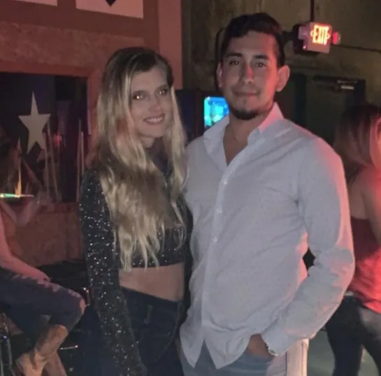 INSTAGRAM @SHAE_VONSTEIN Shae Vonstein junto a Alfredo Gutiérrez