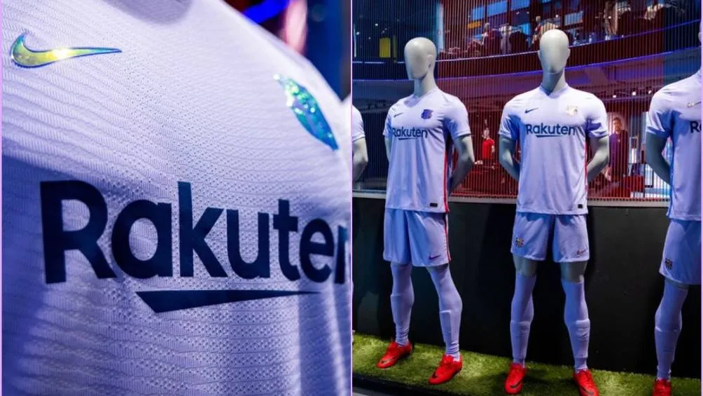 Presentación del nuevo uniforme del Barcelona