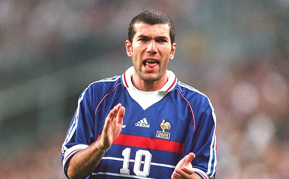 Zidane en la Final de Francia 98