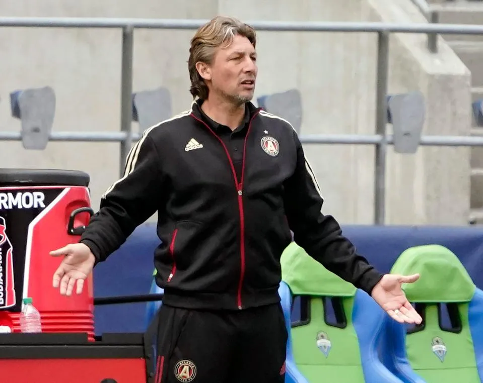 Gabriel Heinze con el Atlanta