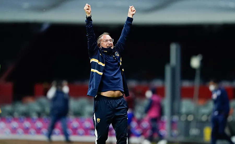 IMAGO7 Lillini celebra gol de Pumas