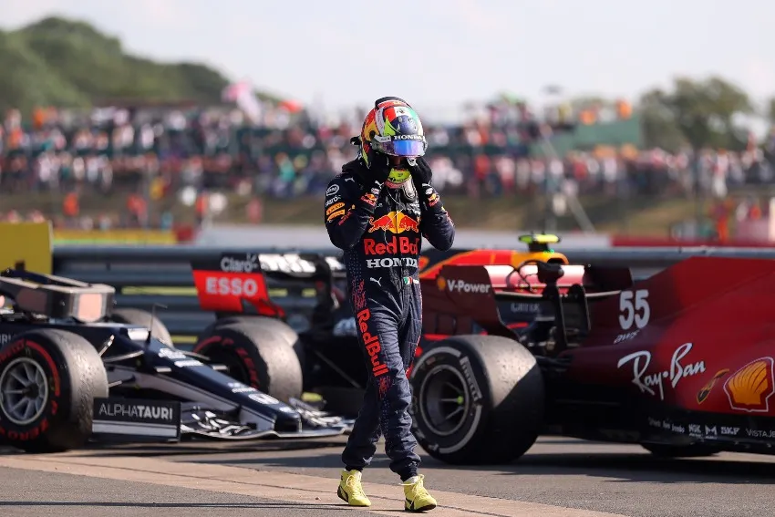 Sergio Pérez tras el GP de Gran Bretaña