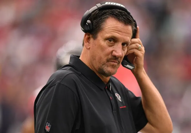 Greg Knapp en su paso con los Falcons
