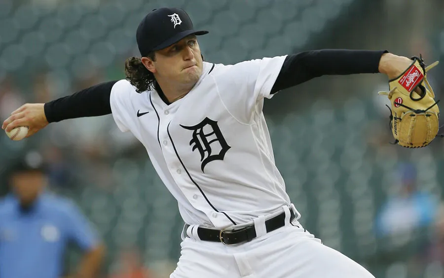 AP Casey Mize lució en la lomita ante Rangers