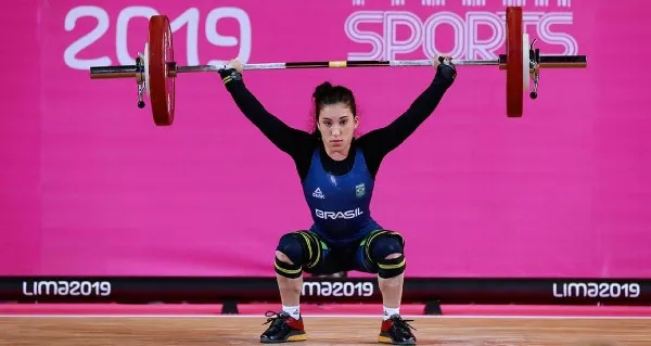 Natasha Rosa Figueiredo en acción durante los Juegos Panamericanos de Lima 2019