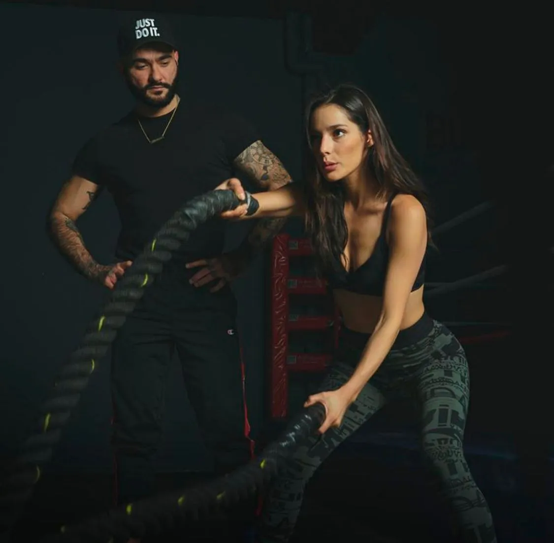 ESPECIAL Gustavo Melo observa el trabajo de su pupila