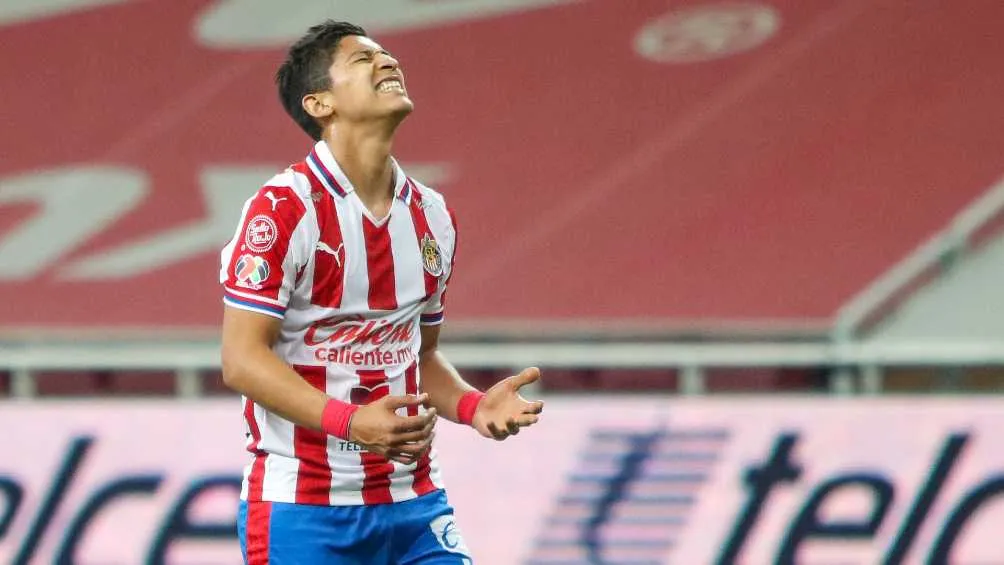 Ángel Zaldívar la temporada pasada con Chivas