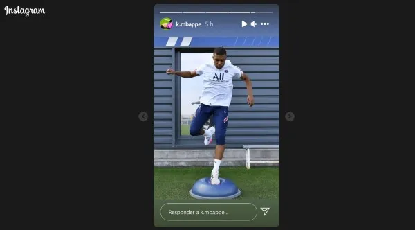 INTAGRAM k.mbappe Kylian Mbappé se reincorporó con el PSG