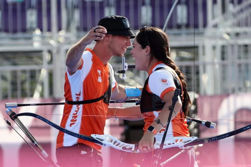 Gabriela Schloesser en festejo