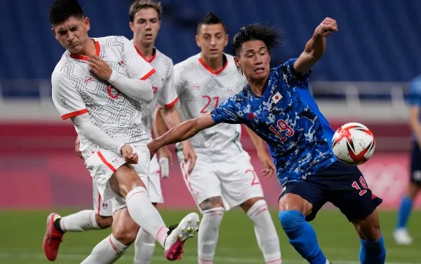 Selección Mexicana contra Japón en Tokio2020