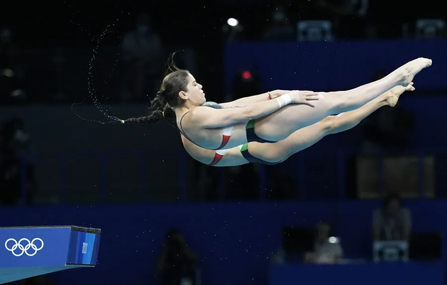 Orozco y Agúndez en clavado