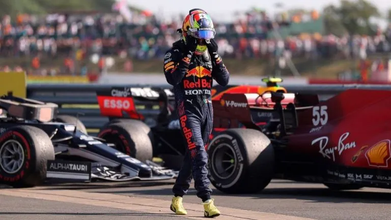 AP Sergio Pérez tras el GP de Gran Bretaña