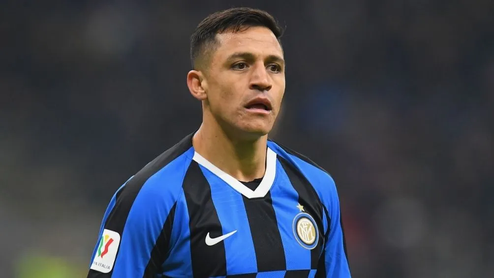 EFE Alexis Sánchez en un juego con el Inter