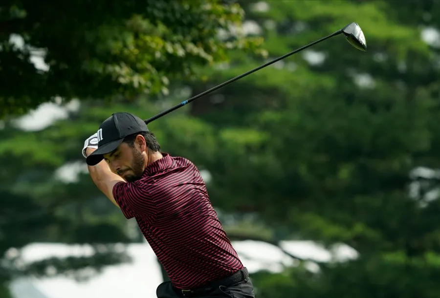 Abraham Ancer en su debut en Tokio 2020
