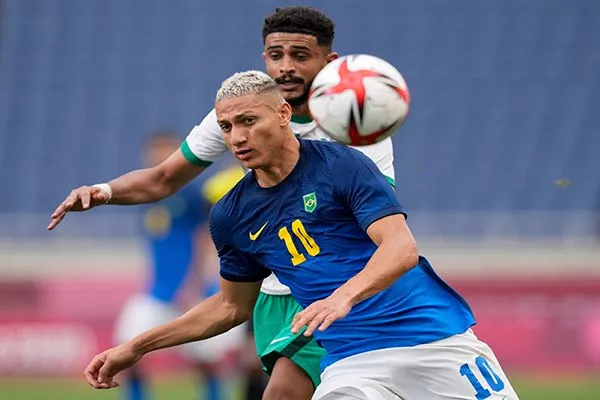 AP Richarlison fue foco de críticas tras burlarse de la eliminación de Argentina