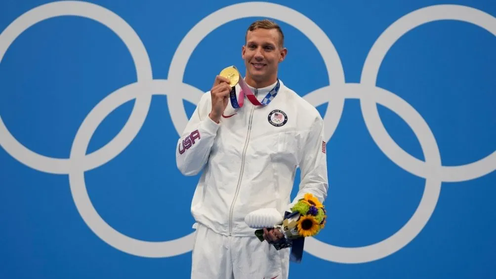 Dressel ganó su tercer oro