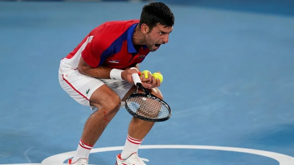 La frustración de Djokovic