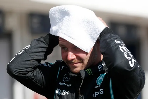 AP Valtteri Bottas reacciona al accidente