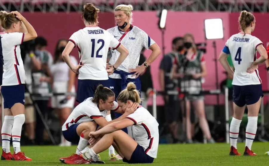 Estados Unidos, en lamento tras derrota