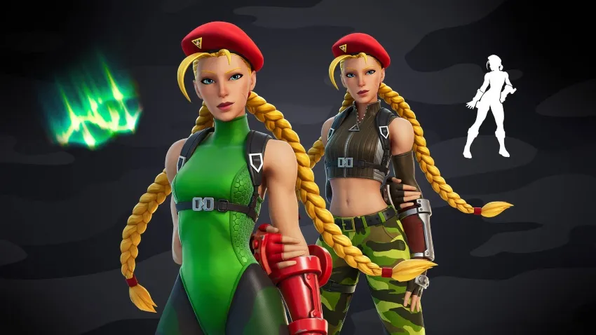 FORTNITE Cammy de Street Fighter llegarán a Fortnite