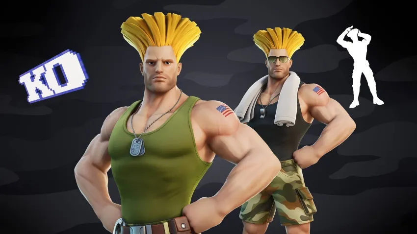 FORTNITE Cammy y Guile de Street Fighter llegarán a Fortnite