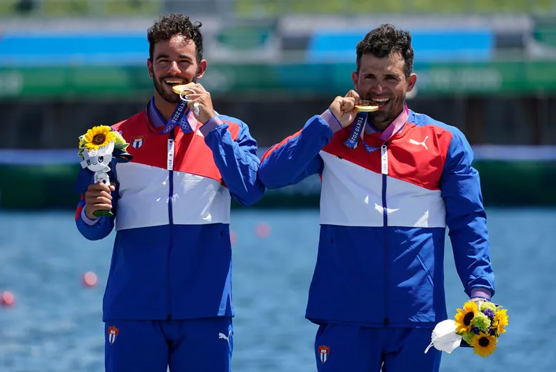 Los cubanos festejan su triunfo