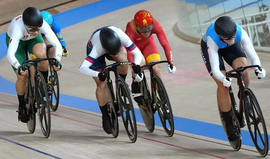 EFE Daniela Gaxiola en competencia