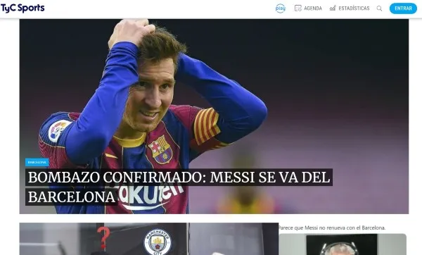 TyC Sports de Argentina