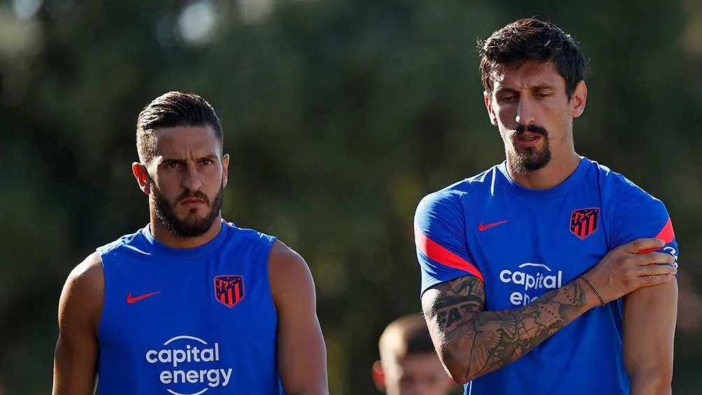 Stefan Savic y Koke