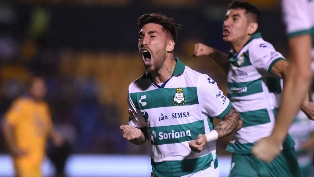 IMAGO7 Gorriarán festeja su gol